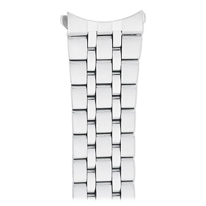 Speidel Men's 20 Fixed Curved End Wrapped Link Band With Removable Links