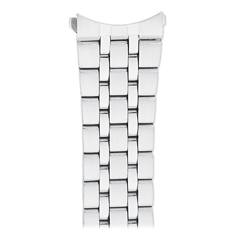 Speidel Men's 20 Fixed Curved End Wrapped Link Band With Removable Links