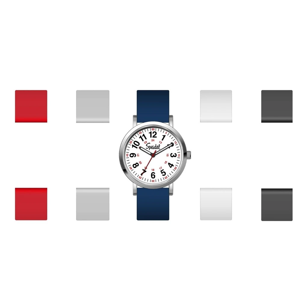 Speidel Original Scrub Watch With Replacement Band Set