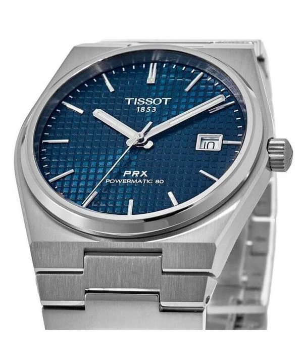 Redsol Pte Ltd Tissot PRX T-Classic Powermatic 80 Blue Dial Automatic Unisex Watch