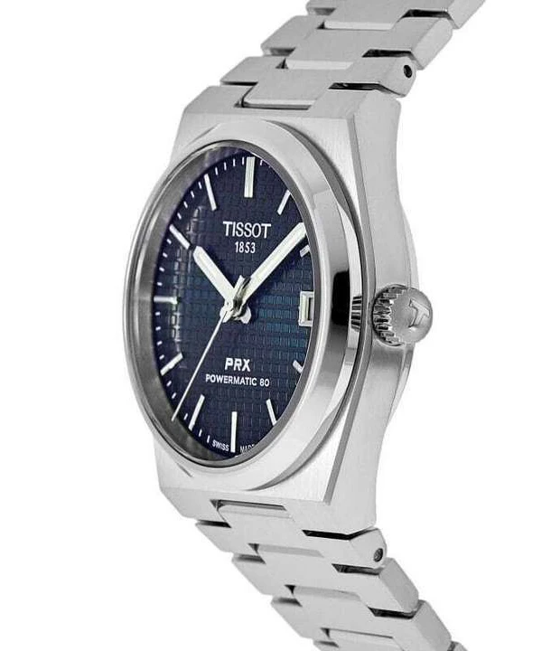 Redsol Pte Ltd Tissot PRX T-Classic Powermatic 80 Blue Dial Automatic Unisex Watch
