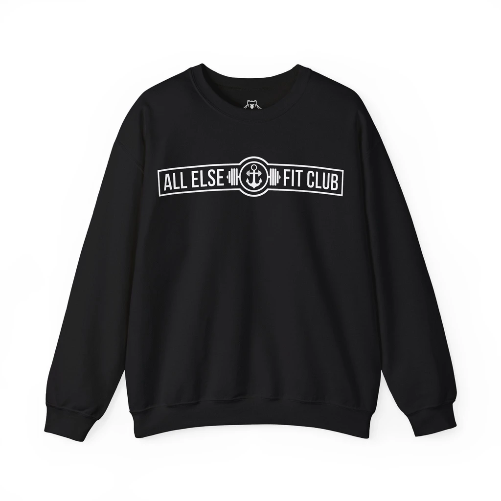 Bear Grips Perfect Soft Crewneck Sweatshirt - Classic Fit - All Else Fit Club