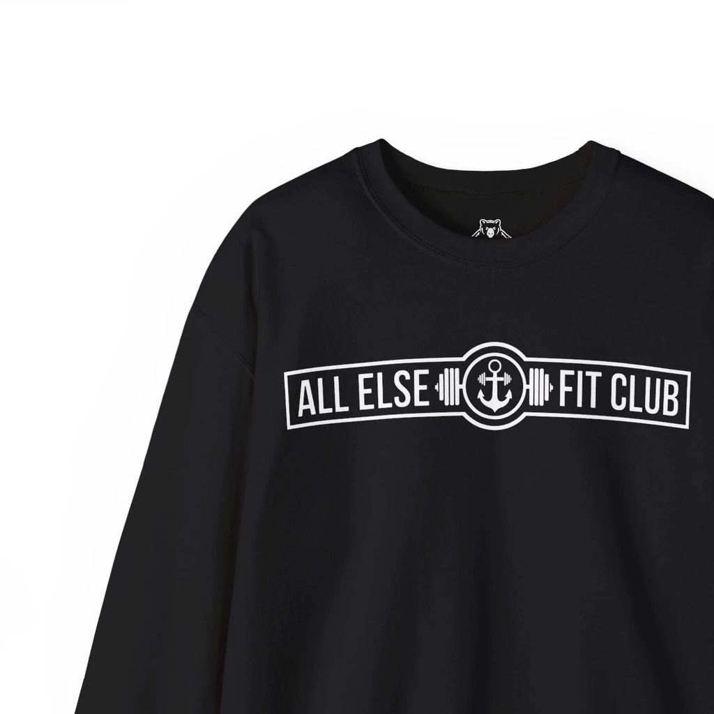 Bear Grips Perfect Soft Crewneck Sweatshirt - Classic Fit - All Else Fit Club