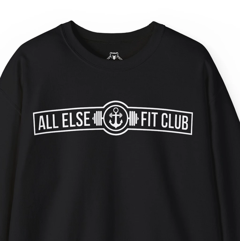 Bear Grips Perfect Soft Crewneck Sweatshirt - Classic Fit - All Else Fit Club
