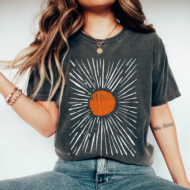 Refinery Number One Sunburst Vintage Comfort Colors Tshirt