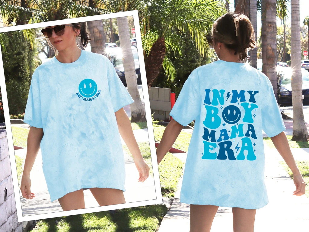 Refinery Number One In My Boy Mama Era, Mom, Gift, Mother Comfort Colors Tshirt