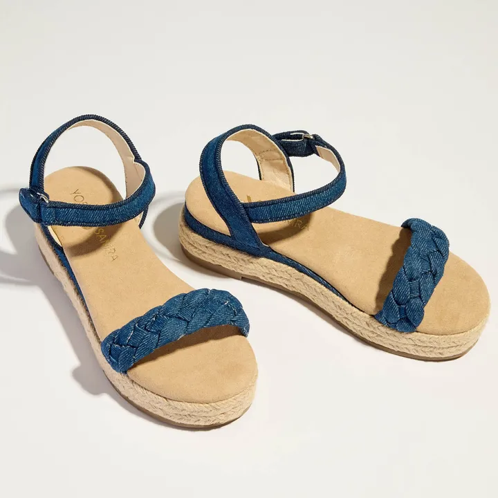 Yosi Samra Miss April Wedge Sandal
