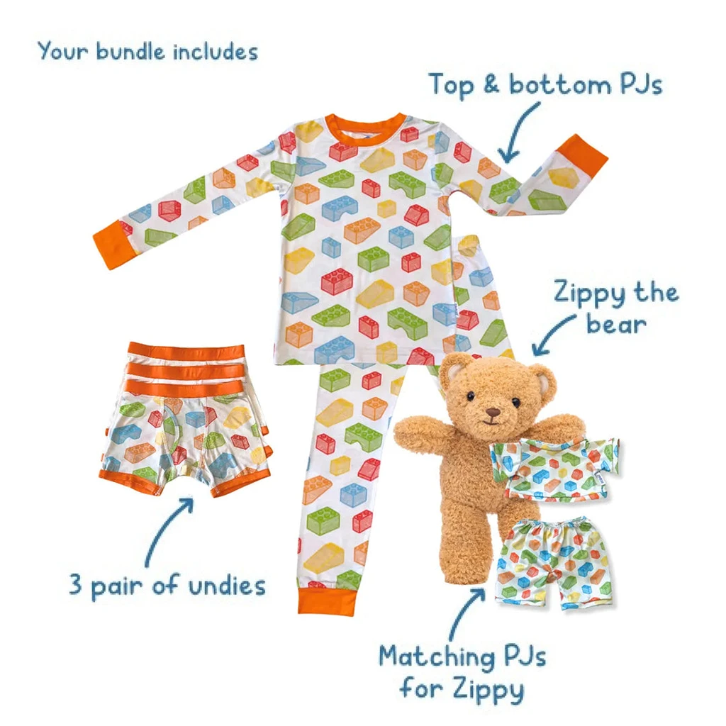 Zip N' Bear Boy's Building Dreams Bundle