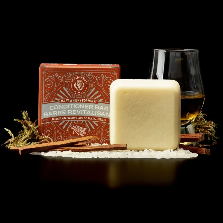 Viori Beauty Men’s Conditioner Bar for All Hair Types Hair | Aged Sandalwood