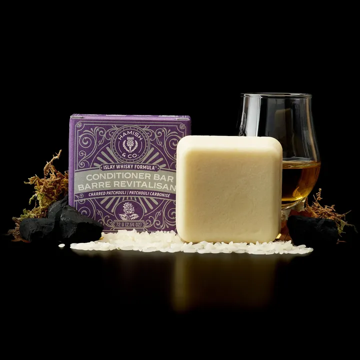 Viori Beauty Men’s Conditioner Bar for Dry Hair & Scalp | Charred Patchouli