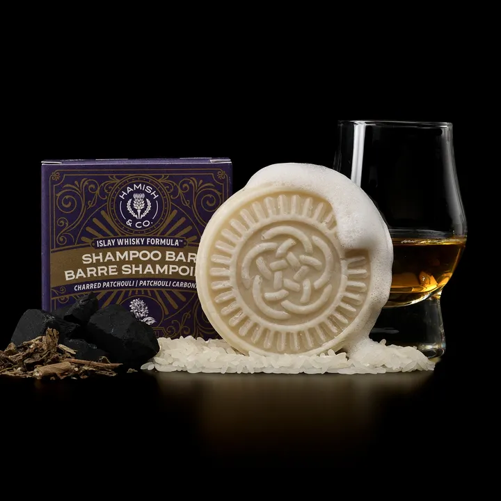 Viori Beauty Men’s Shampoo Bar for Dry Hair & Scalp | Charred Patchouli
