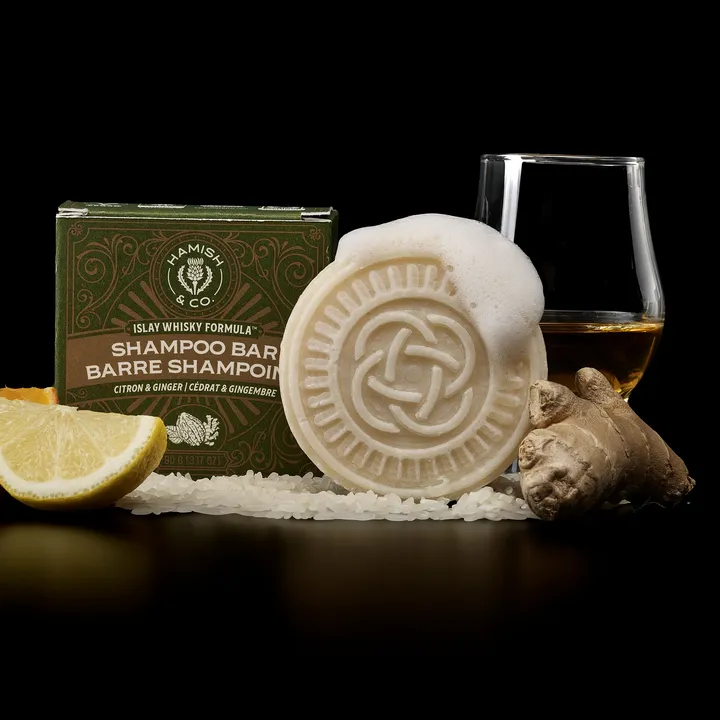Viori Beauty Men’s Shampoo Bar for Oily Hair | Citron & Ginger