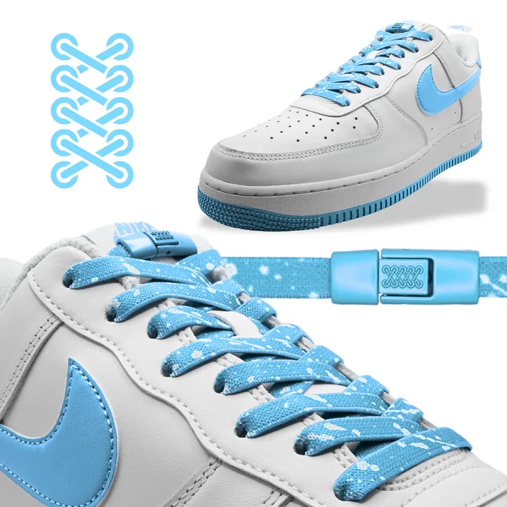 LaceLinks Flat Elastic Shoelaces