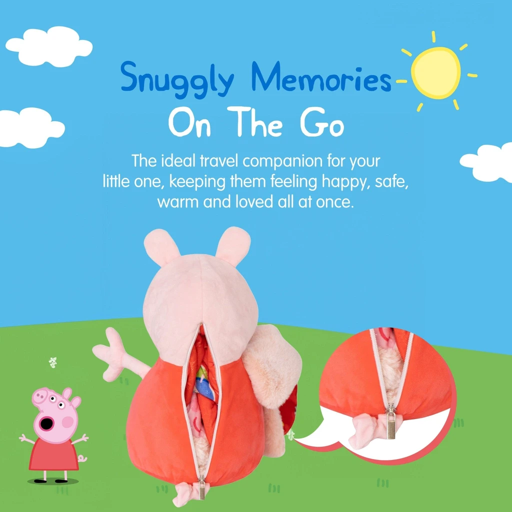 Snugible Hasbro Peppa Pig Blankie Bestie