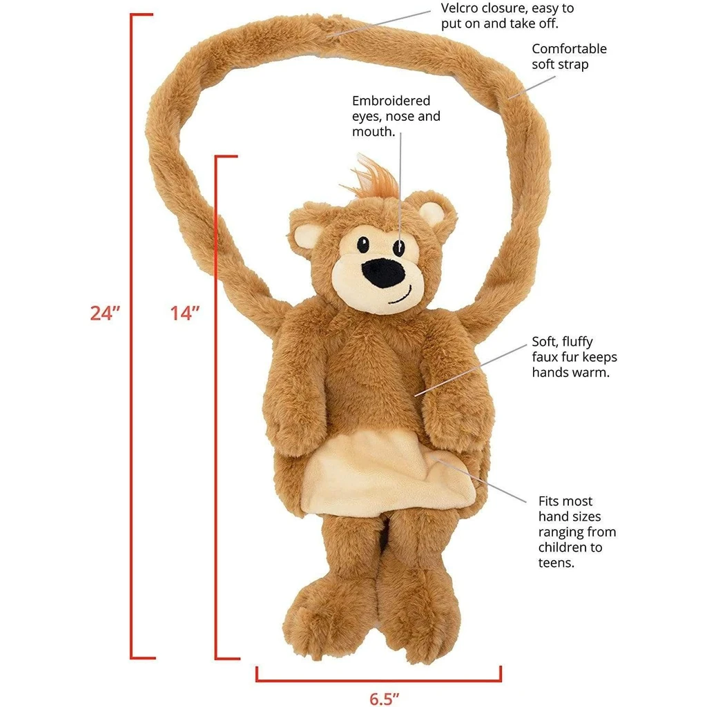 Snugible Kids Teddy Bear Hand Warmer Muffs