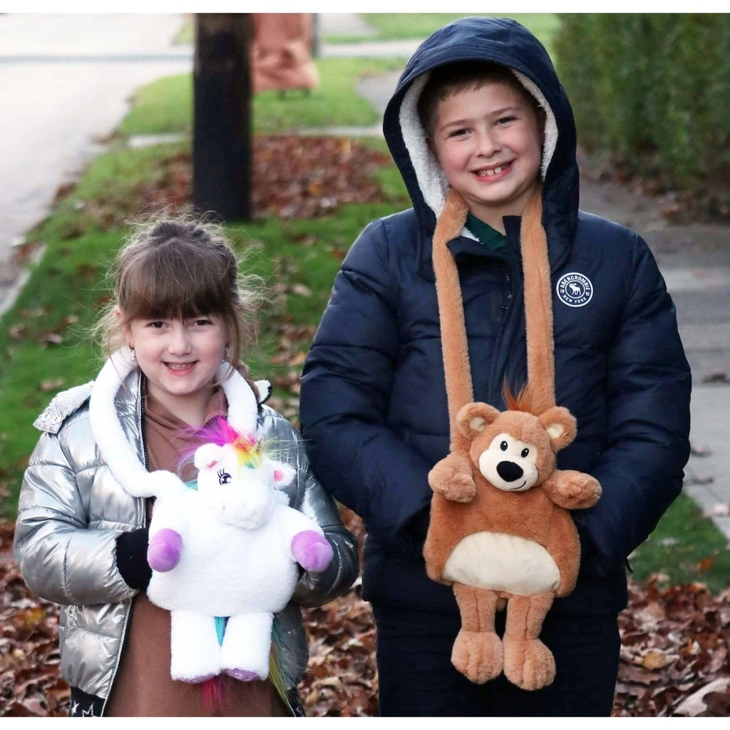 Snugible Kids Teddy Bear Hand Warmer Muffs