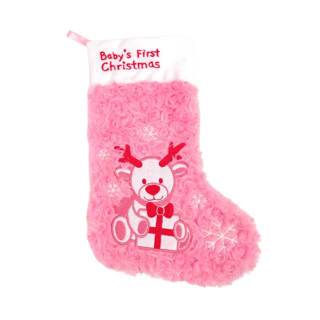 Snugible Babys First Christmas Stocking And Hat Set