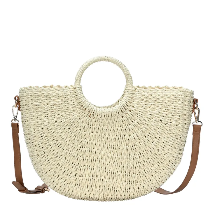 MMS Brands Mari Straw Satchel
