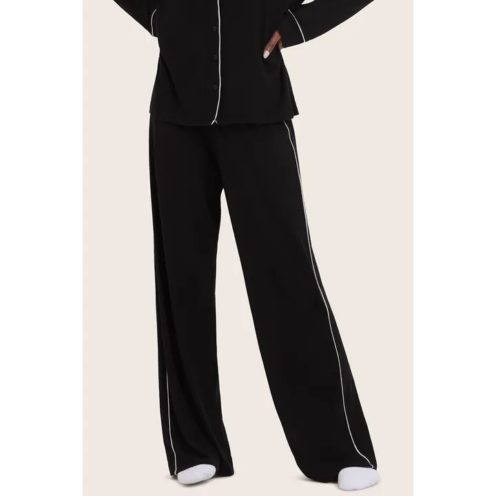Set Active Sleep Jersey Comfort Contrast Sleep Pants