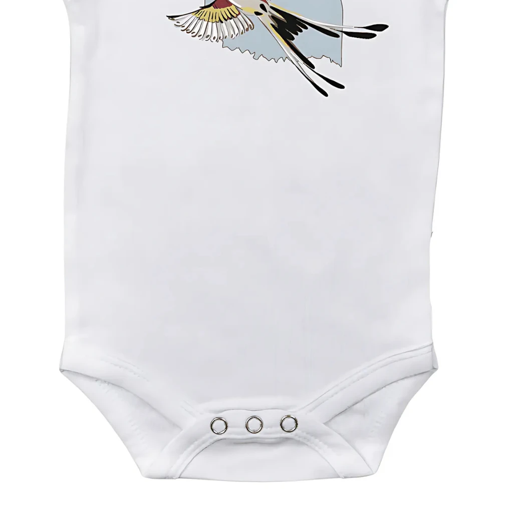 Little Hometown Oklahoma Scissortail Baby Onesie