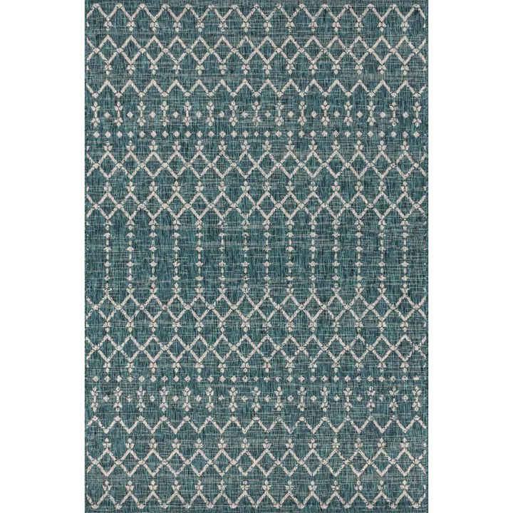 JONATHAN Y Ourika Moroccan Geometric Textured Weave Area Rug - Rectangle