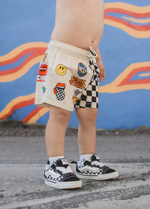 Little Trouble Sticker Slap Boardies