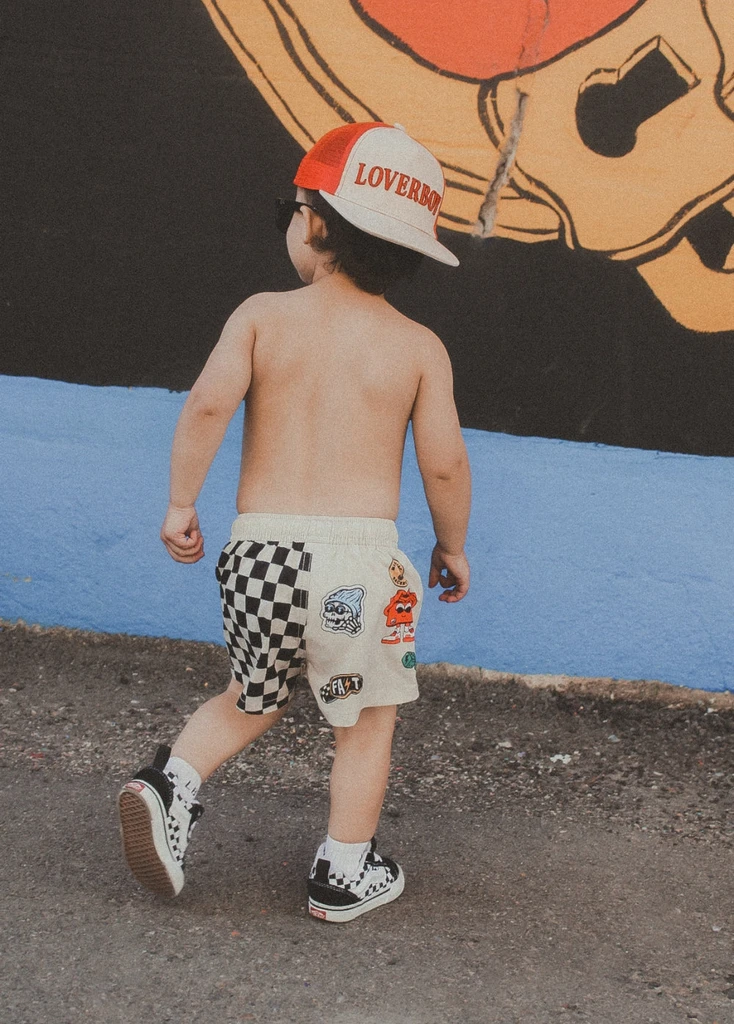 Little Trouble Sticker Slap Boardies