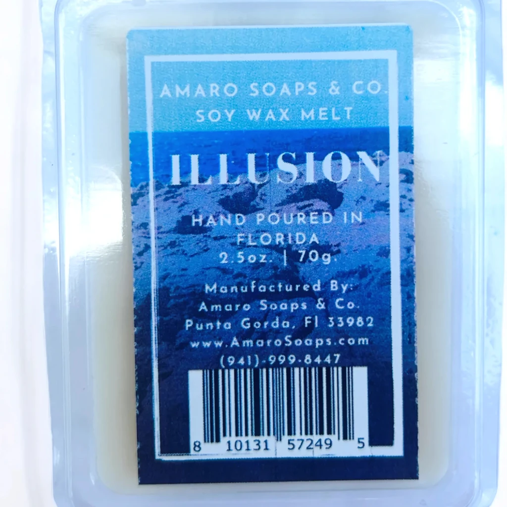 Amaro Soaps Illusion Soy Wax Melt
