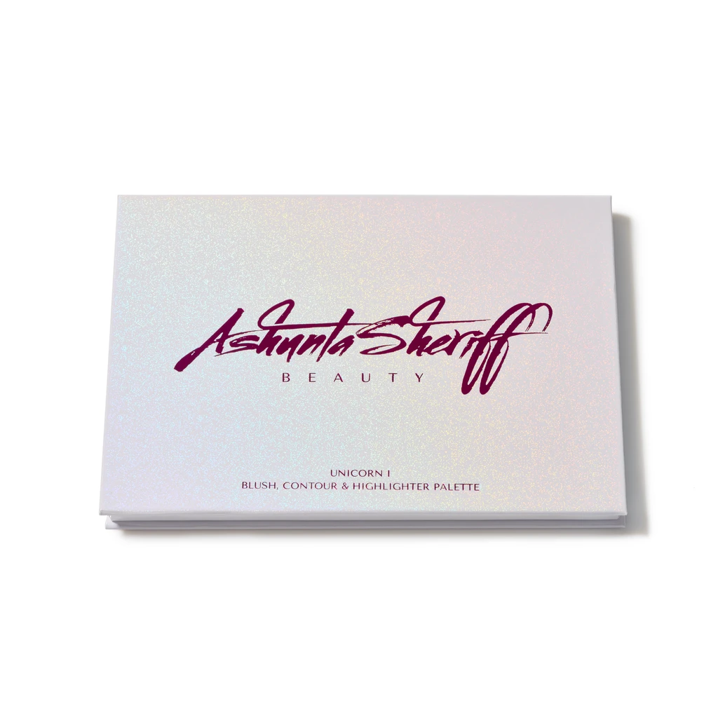 Ashunta Sheriff Beauty Unicorn Blush & Highlighter Palette