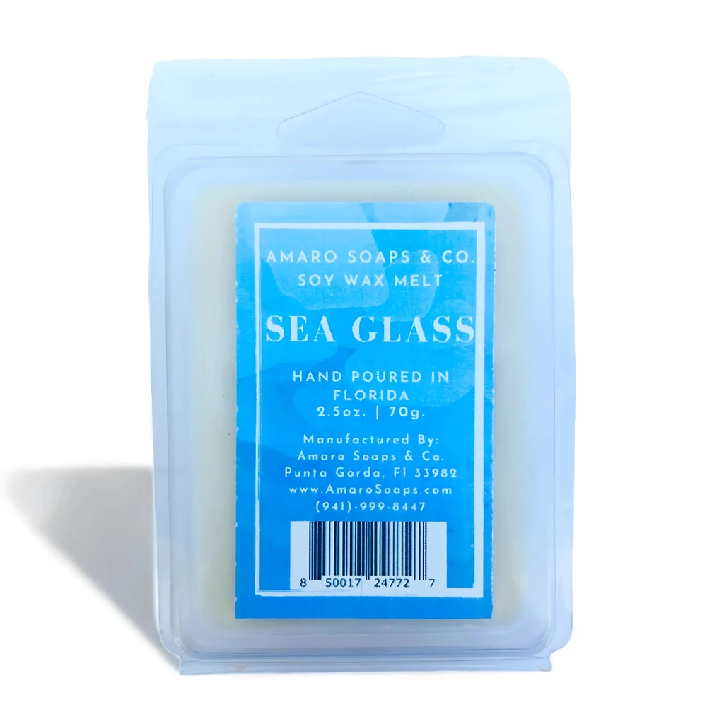 Amaro Soaps Sea Glass Soy Wax Melt