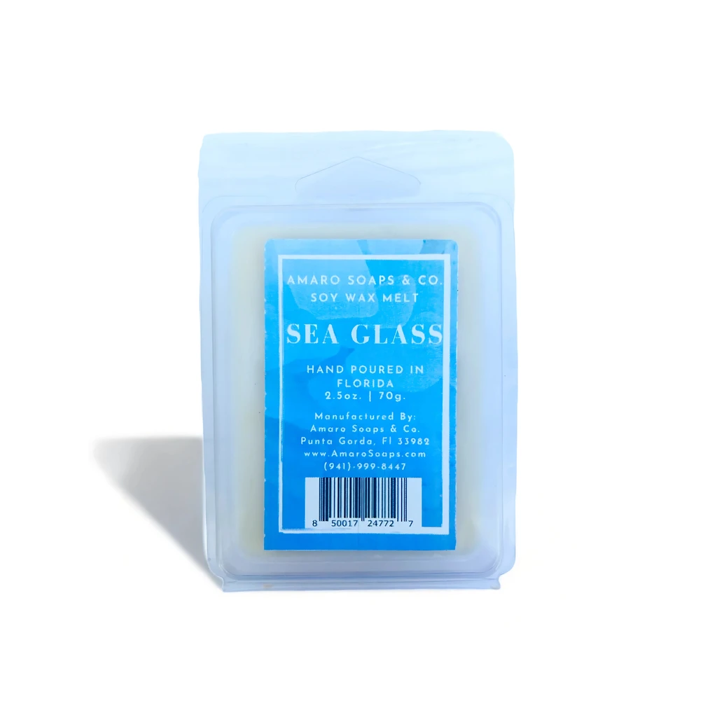 Amaro Soaps Sea Glass Soy Wax Melt