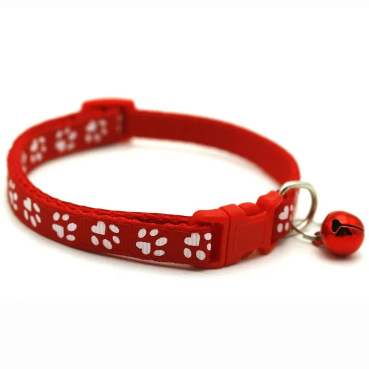 Dog Hugs Cat Colorful Pet Bell Collar Set for Cats & Dogs | Lightweight & Safe