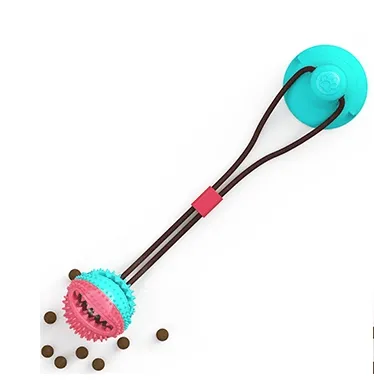 Dog Hugs Cat Interactive Suction Cup Pet Toy for Dogs & Cats