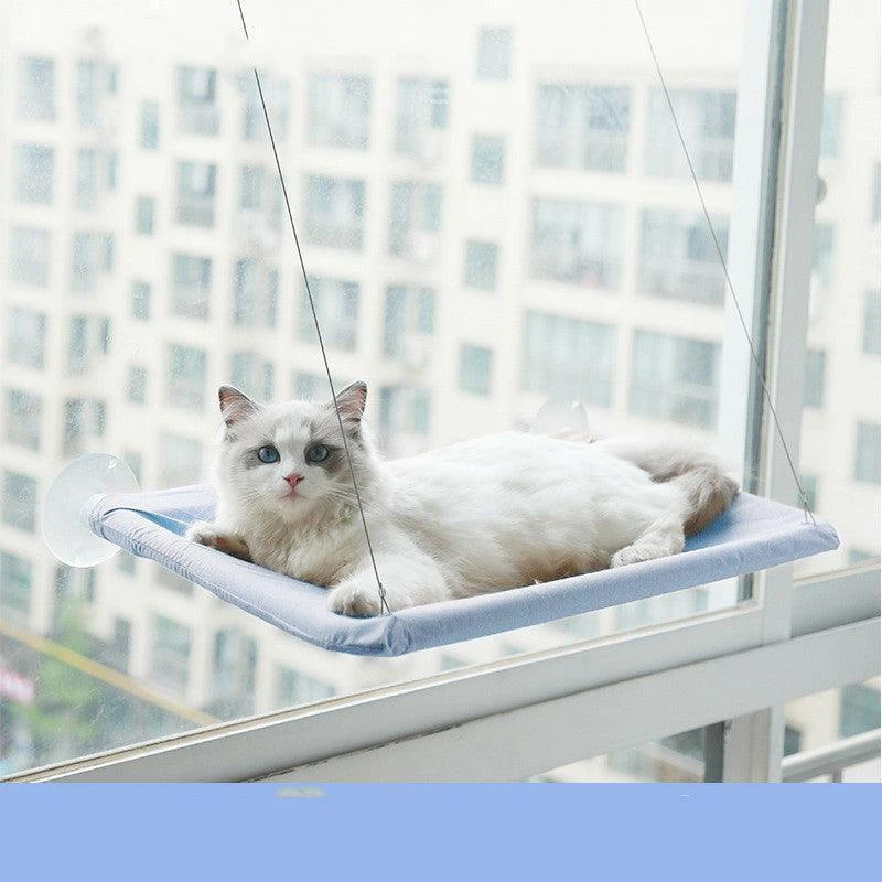 Dog Hugs Cat CozyCat Window Hammock for Cats | Durable & Stylish