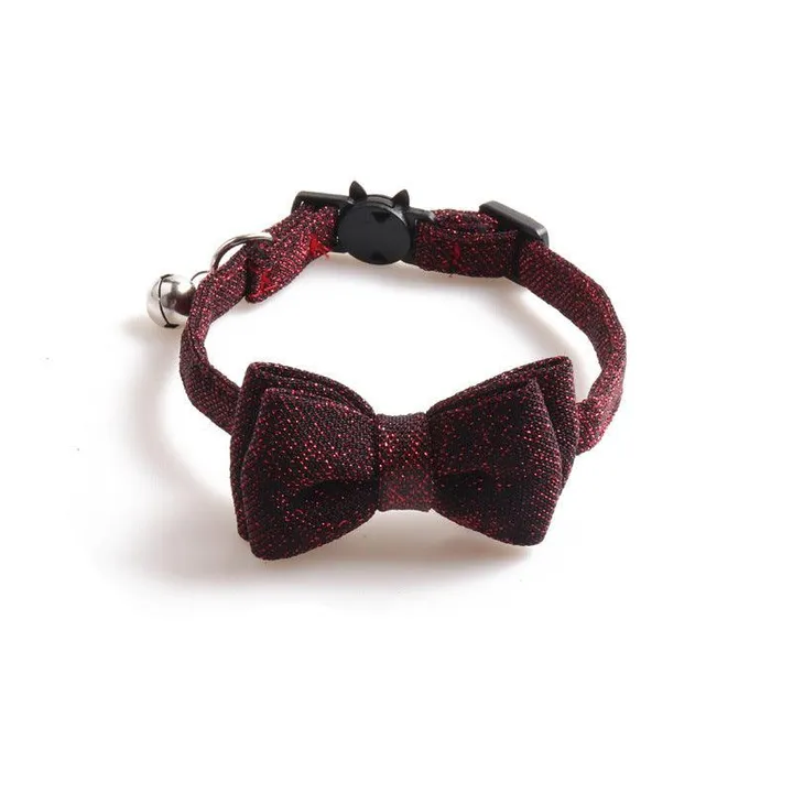 Dog Hugs Cat Vibrant & Durable Stylish Cloth Cat Collar