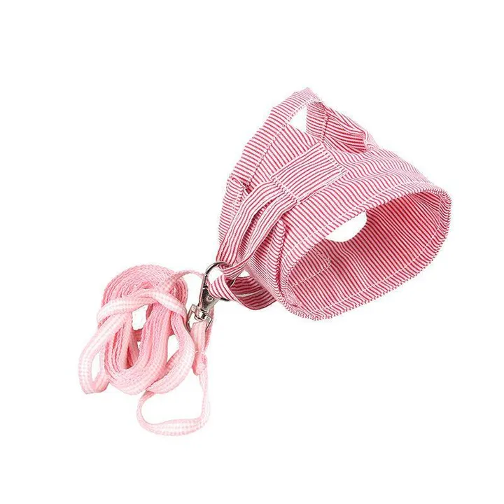 Dog Hugs Cat Cozy Cotton Traction Rope for Small Pets | Stylish and Durable