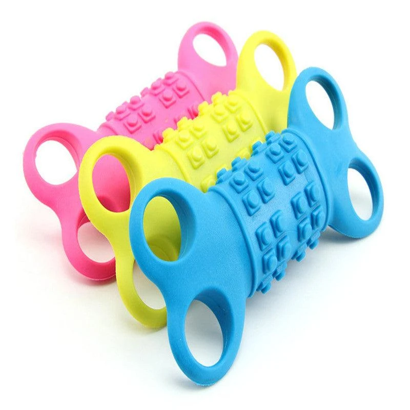 Dog Hugs Cat Eco-Friendly Durable Dog Bone Toy for Chewing