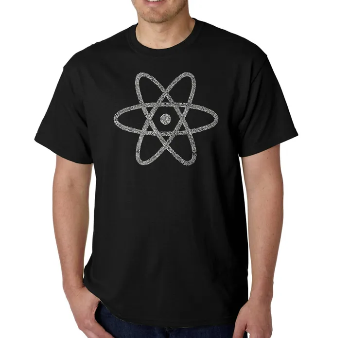 Los Angeles Pop Art ATOM - Men's Word Art T-Shirt