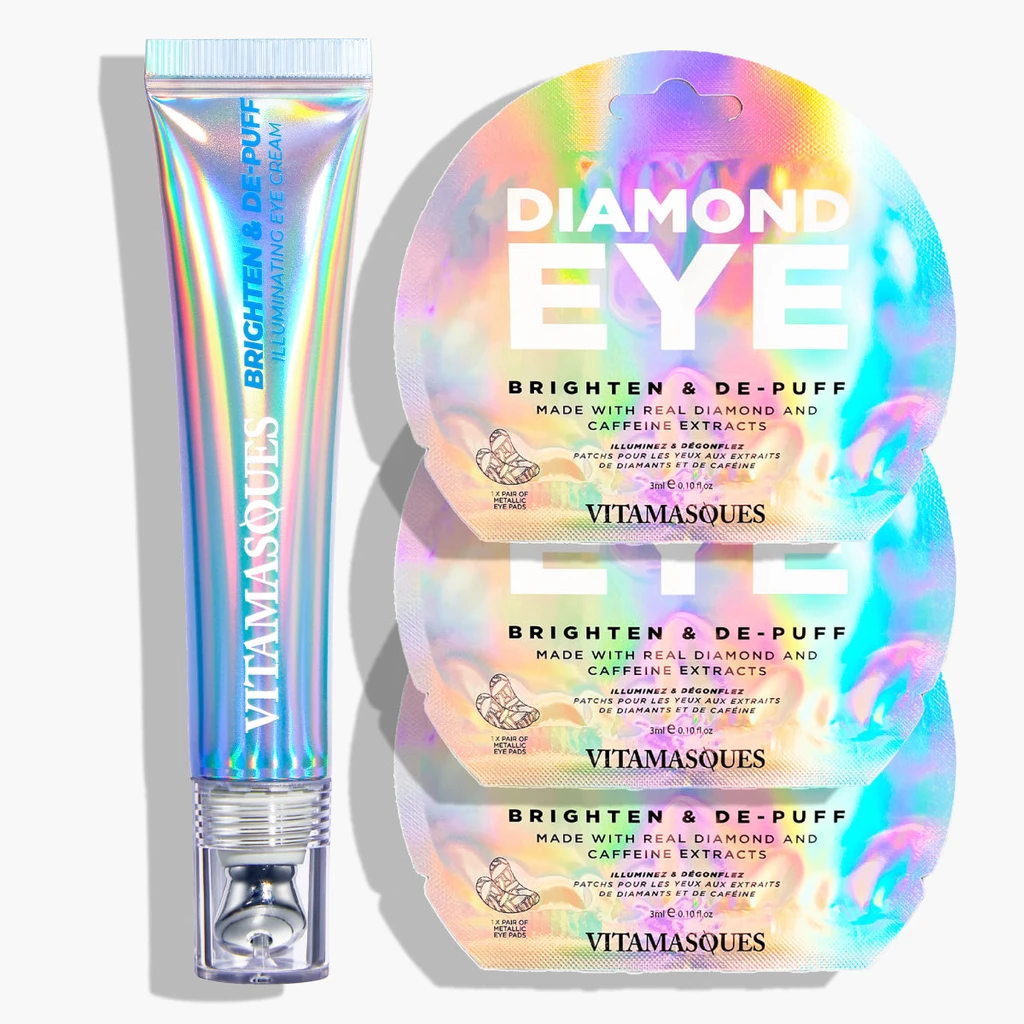 Vitamasques Diamond Eye Serum & Eye Pads Set