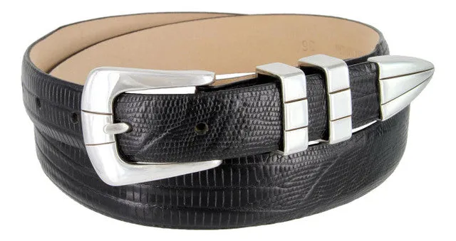 Belt Rhinestone Vince Genuine Full-Grain Leather Designer Dress Belt for Men