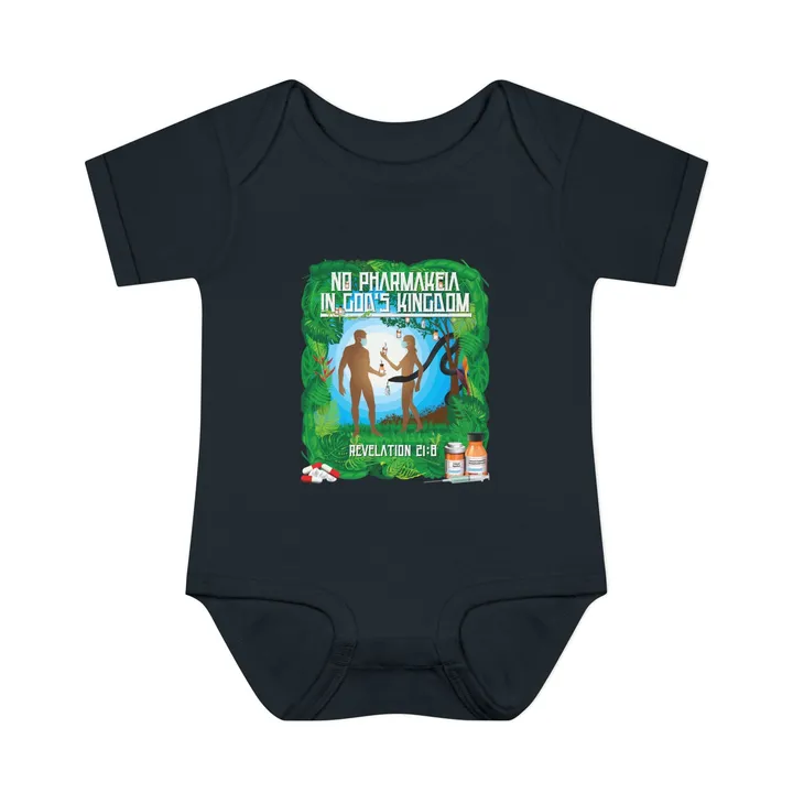 Liberal Repellent No Pharmakeia in God's Kingdom - Infant Soft Cotton Onsie Bodysuit