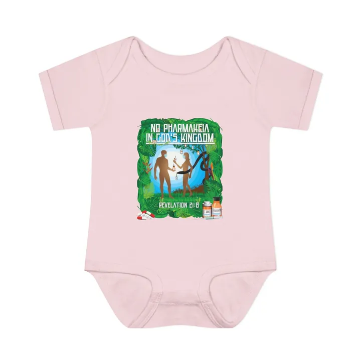 Liberal Repellent No Pharmakeia in God's Kingdom - Infant Soft Cotton Onsie Bodysuit