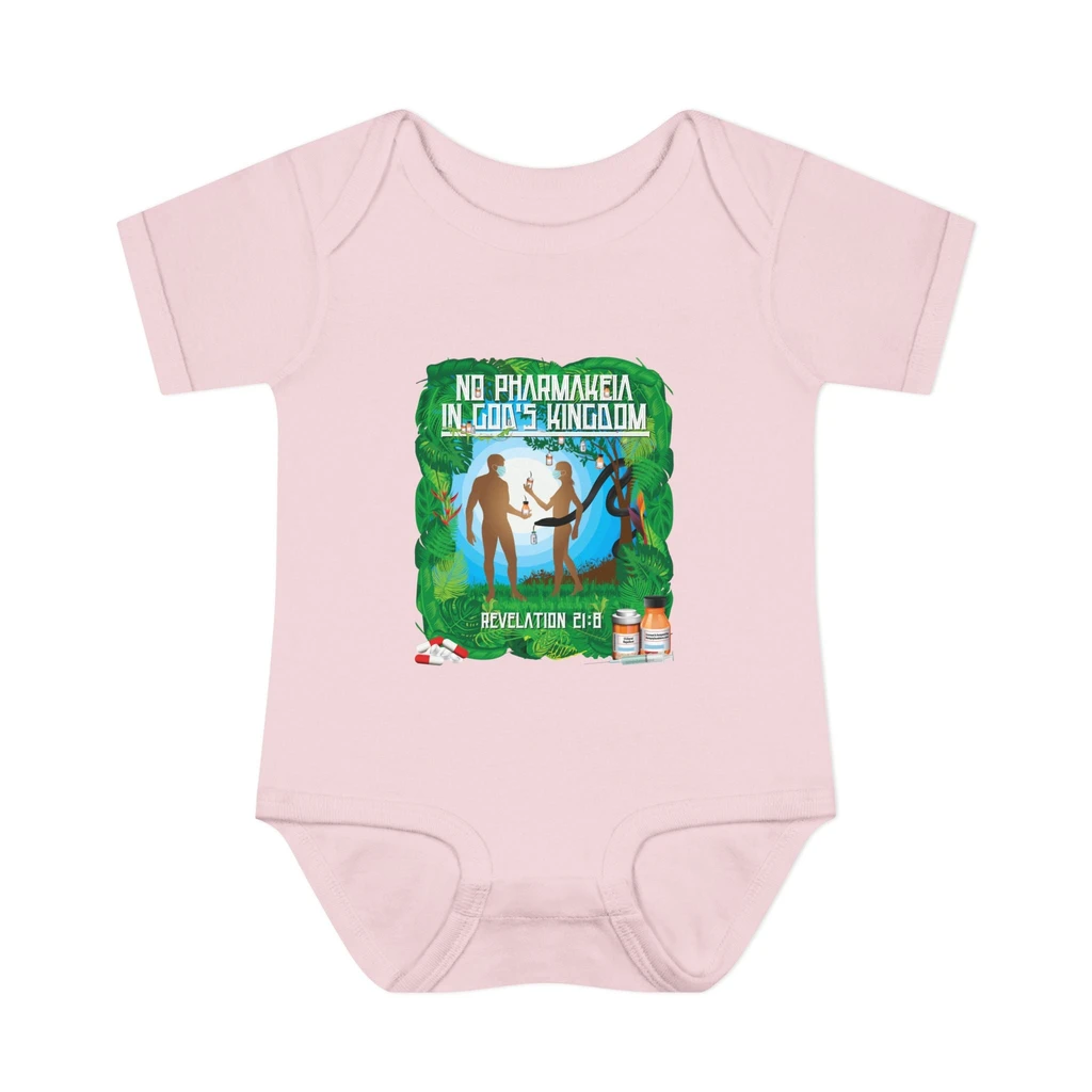 Liberal Repellent No Pharmakeia in God's Kingdom - Infant Soft Cotton Onsie Bodysuit