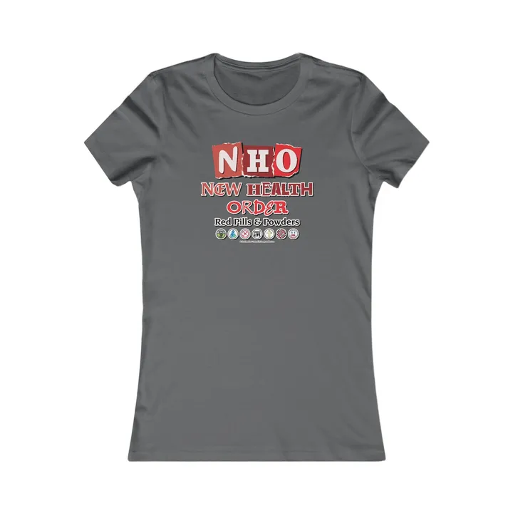 Liberal Repellent New Health Order - Ladies Soft Cotton Cap Sleeve T-Shirt