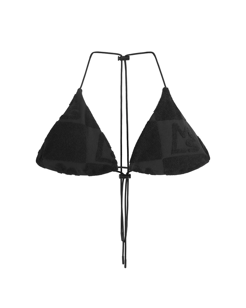 Magnlens Toweling Bikini Top
