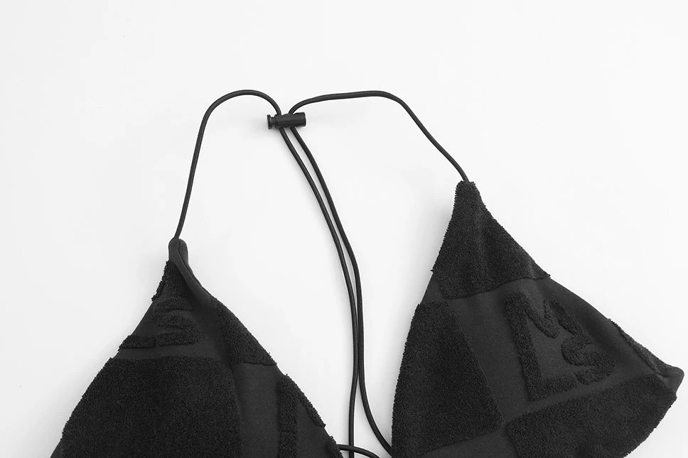 Magnlens Toweling Bikini Top