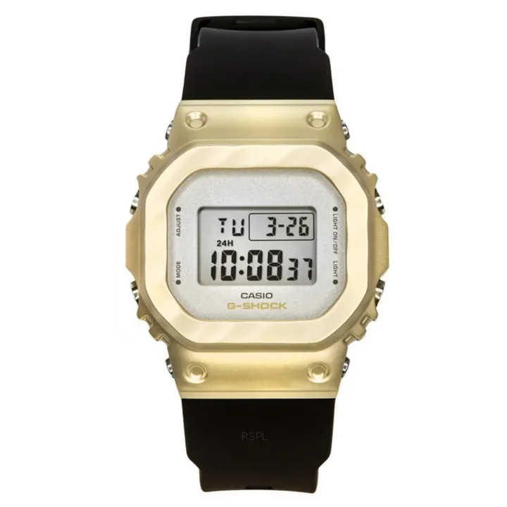 Redsol Pte Ltd Casio G-Shock Digital Resin Strap Quartz GM-S5600BC-1 Women's Watch