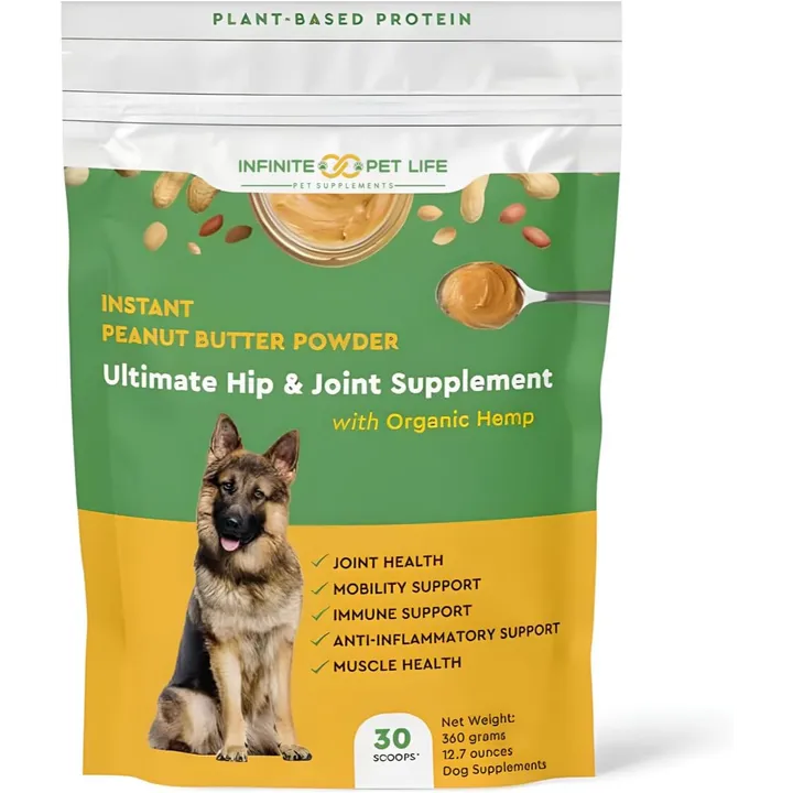 Infinite Pet Life Premium Ultimate Hip & Joint Powder For Flexible Mobility Support