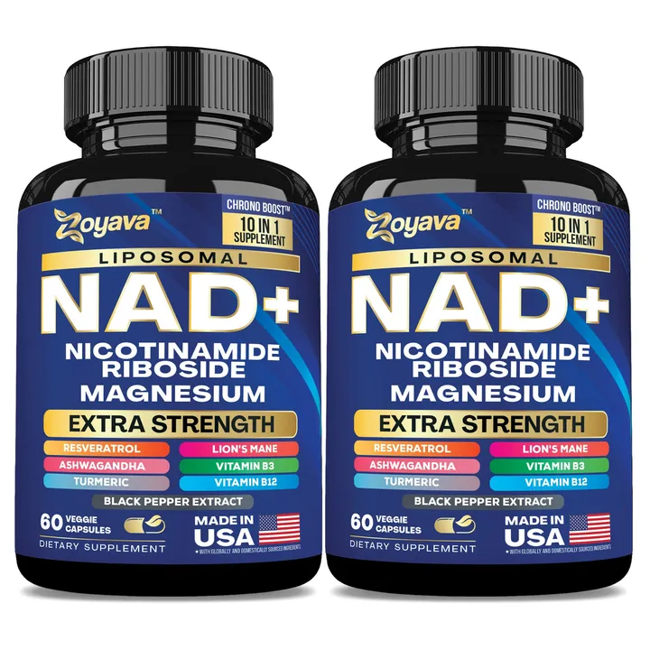 Zoyava 10-in-1 NAD+ Anti-aging & Wellness Capsules