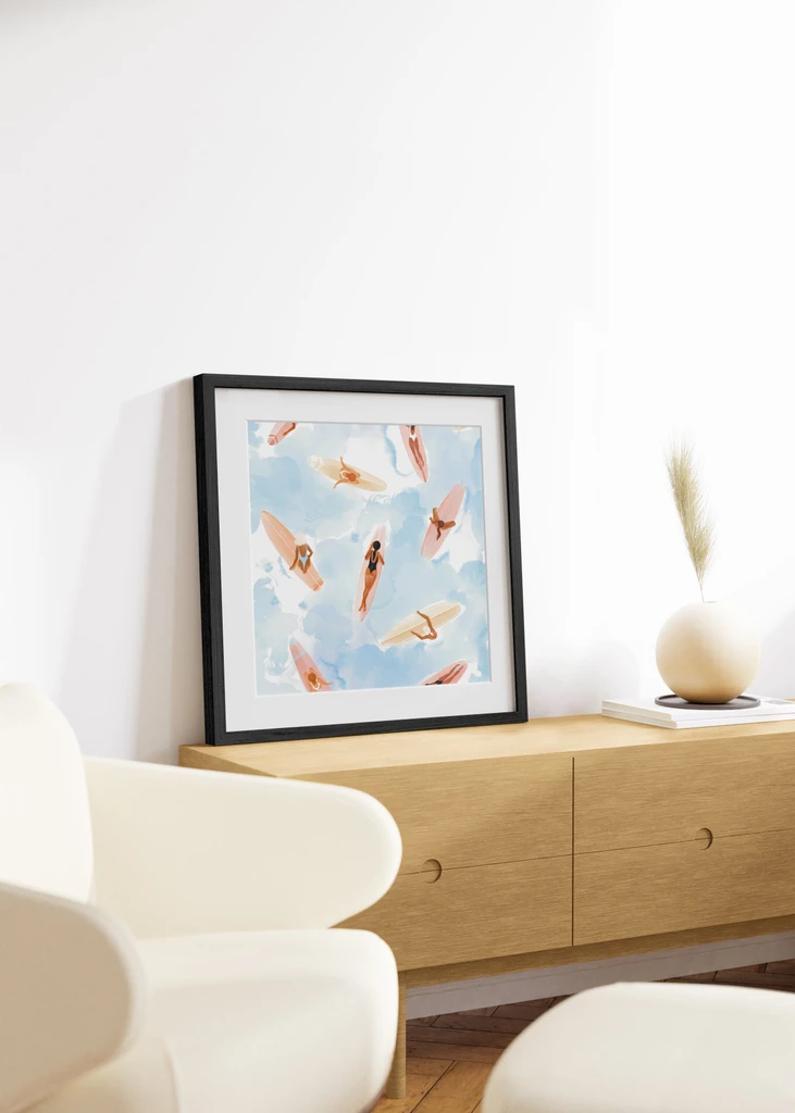 Haus and Hues Set Of 9 Gallery Frames - No Matting - Frames Only, No Printing